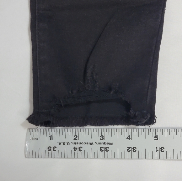 Isabel Maternity by Ingrid & Isabel Skinny Entubado Black Maternity Jean Size 6 - Picture 8 of 15